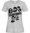 Жіноча футболка Scorpions faces Сірий фото
