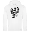 Чоловіча толстовка (худі) Scorpions faces Білий Чоловіча толстовка (худі) Scorpions faces Білий фото