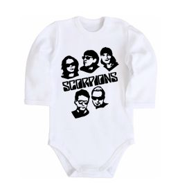 Детский боди Scorpions faces