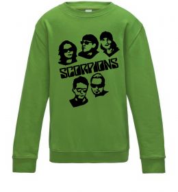 Детский Свитшот Scorpions faces