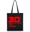 Эко-сумка 30 seconds to mars logo Черный фото