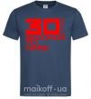Мужская футболка 30 seconds to mars logo Темно-синий фото