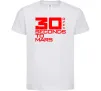 Детская футболка 30 seconds to mars logo Белый Детская футболка 30 seconds to mars logo Белый фото