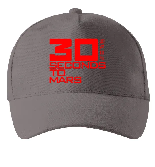 Кепка 30 seconds to mars logo Серый фото