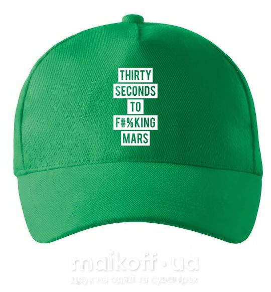 Кепка Thirty seconds to f mars Зелений фото