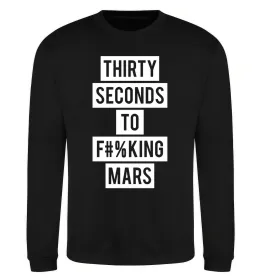 Свитшот 30 seconds to mars logo Черный фото