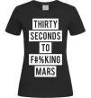 Женская футболка Thirty seconds to f mars Черный Женская футболка Thirty seconds to f mars Черный фото