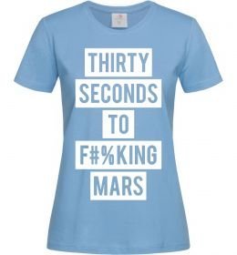 Женская футболка Thirty seconds to f mars