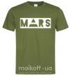 Чоловіча футболка Mars Оливковий фото