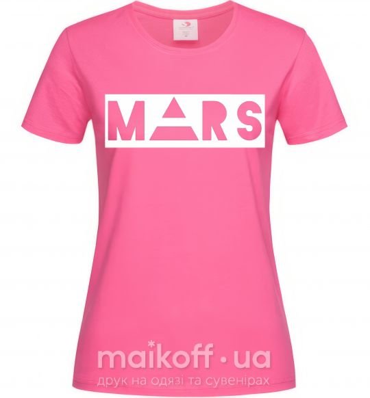 Женская футболка Mars Ярко-розовый фото