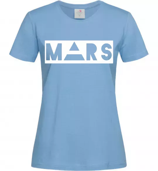 Женская футболка Mars Голубой фото