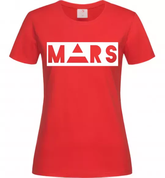 Женская футболка Mars Красный фото