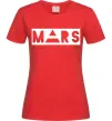 Женская футболка Mars Красный фото