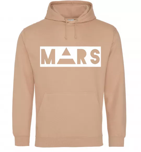 Мужская толстовка (худи) Mars Песочный фото