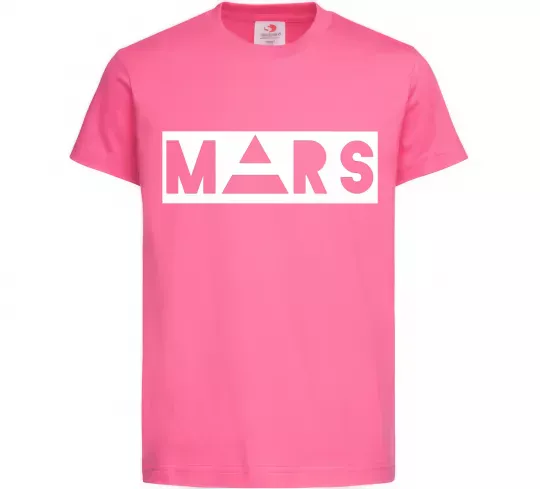 Дитяча футболка Mars Яскраво-рожевий фото