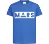 Дитяча футболка Mars Яскраво-синій фото