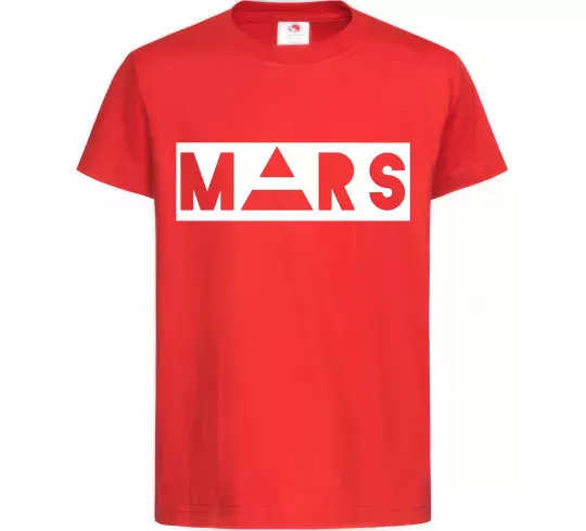 Дитяча футболка Mars Червоний фото