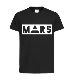 Детская футболка Mars Черный фото