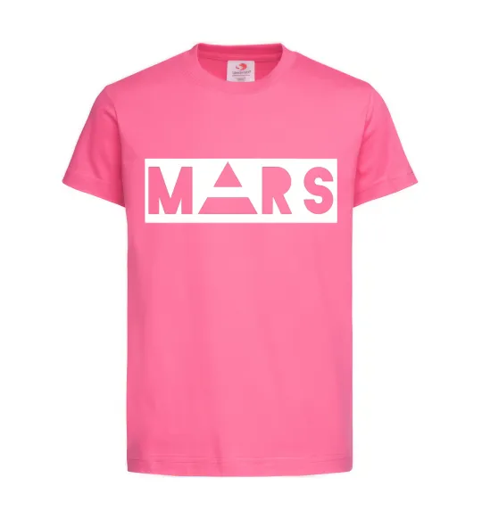 Детская футболка Mars Ярко-розовый фото