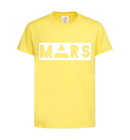 Детская футболка Mars Лимонный фото