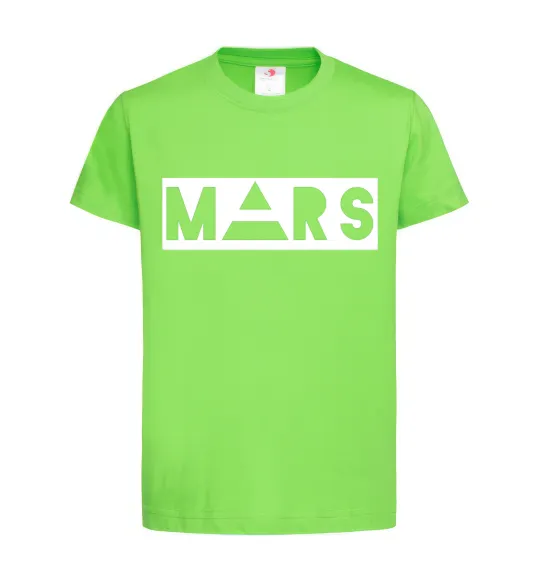 Детская футболка Mars Лаймовый фото