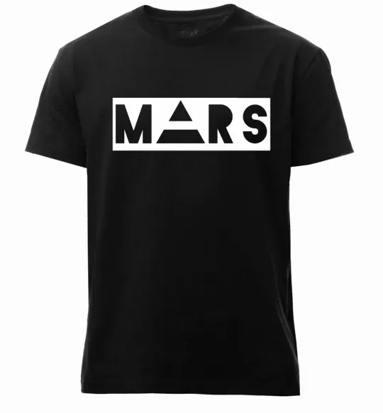 Мужская премиум футболка Mars Черный фото