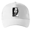 Кепка Jared Leto ч/б Білий фото