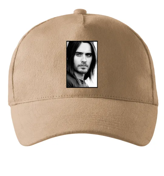 Кепка Jared Leto ч/б Пісочний фото