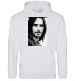 Чоловіча толстовка (худі) Jared Leto ч/б