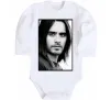 Детский боди Jared Leto ч/б Белый фото