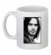 Чашка керамічна Jared Leto ч/б Білий фото