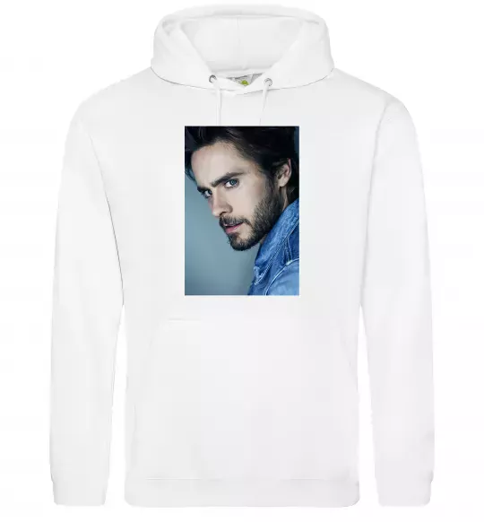 Женская толстовка (худи) Jared Leto photo Белый фото