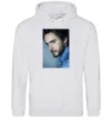 Женская толстовка (худи) Jared Leto photo Серый меланж Женская толстовка (худи) Jared Leto photo Серый меланж фото