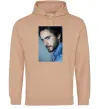 Женская толстовка (худи) Jared Leto photo Песочный Женская толстовка (худи) Jared Leto photo Песочный фото