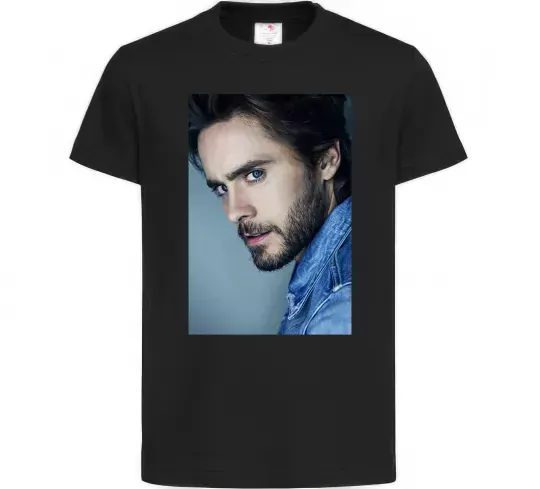 Детская футболка Jared Leto photo Черный фото