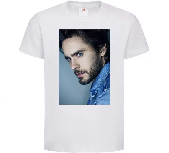 Детская футболка Jared Leto photo Белый фото