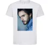 Детская футболка Jared Leto photo Белый фото