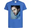 Детская футболка Jared Leto photo Ярко-синий фото