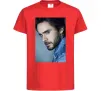 Детская футболка Jared Leto photo Красный фото