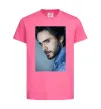 Детская футболка Jared Leto photo Ярко-розовый фото
