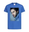 Детская футболка Jared Leto photo Ярко-синий фото