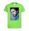 Детская футболка Jared Leto photo Лаймовый фото