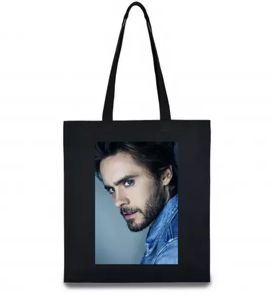 Эко-сумка Jared Leto photo Черный фото