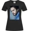 Женская футболка Jared Leto photo Черный Женская футболка Jared Leto photo Черный фото