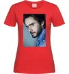 Женская футболка Jared Leto photo Красный Женская футболка Jared Leto photo Красный фото