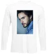Лонгслив Jared Leto photo Белый фото