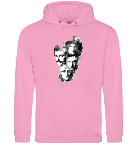 Чоловіча толстовка (худі) Queen forever Рожевий фото