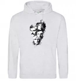 Жіноча толстовка (худі) Queen forever Сірий меланж фото