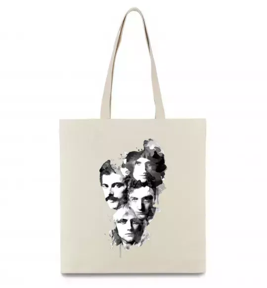 Еко-сумка Queen forever Бежевий фото