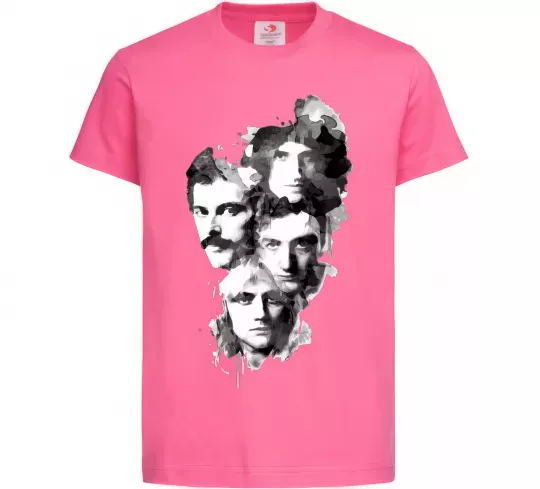 Дитяча футболка Queen forever Яскраво-рожевий фото